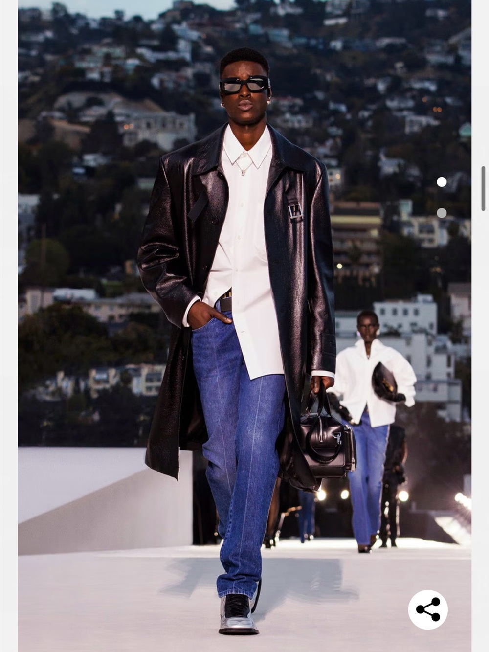 Versace runway jeans
